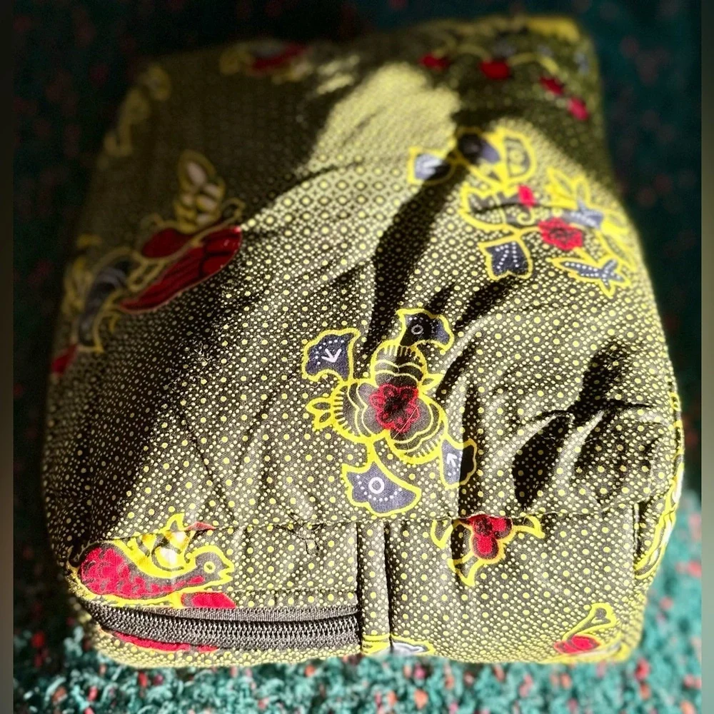 RARE NWOT Botswana Made Extra Large Cosmetics Bag